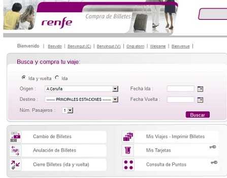 Billetes Renfe