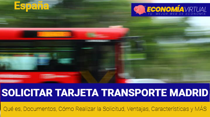 Solicitar Tarjeta Transporte Madrid