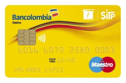 que es la tarjeta de debito bancolombia